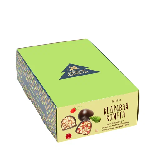 №2 Кедровая комета Ассорти (9429) (классика, клюква, шишка, земляника), 540г   в Ростове-на-Дону