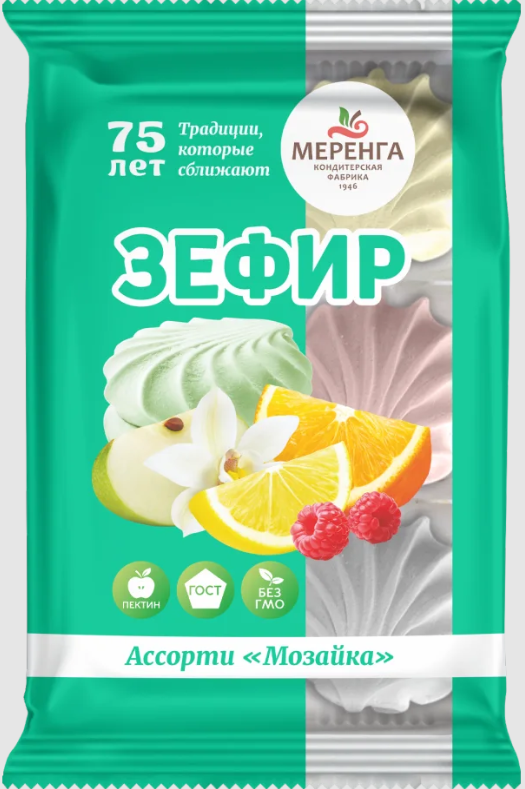  Меренга Зефир Мозайка, 270г  в Ростове-на-Дону