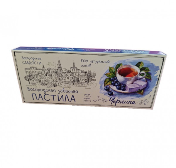 №1 Пастила заварная "Черника", 250г в Ростове-на-Дону