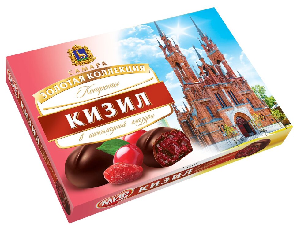  КФ МИР Кизил в шоколадной глазури 160г в Ростове-на-Дону