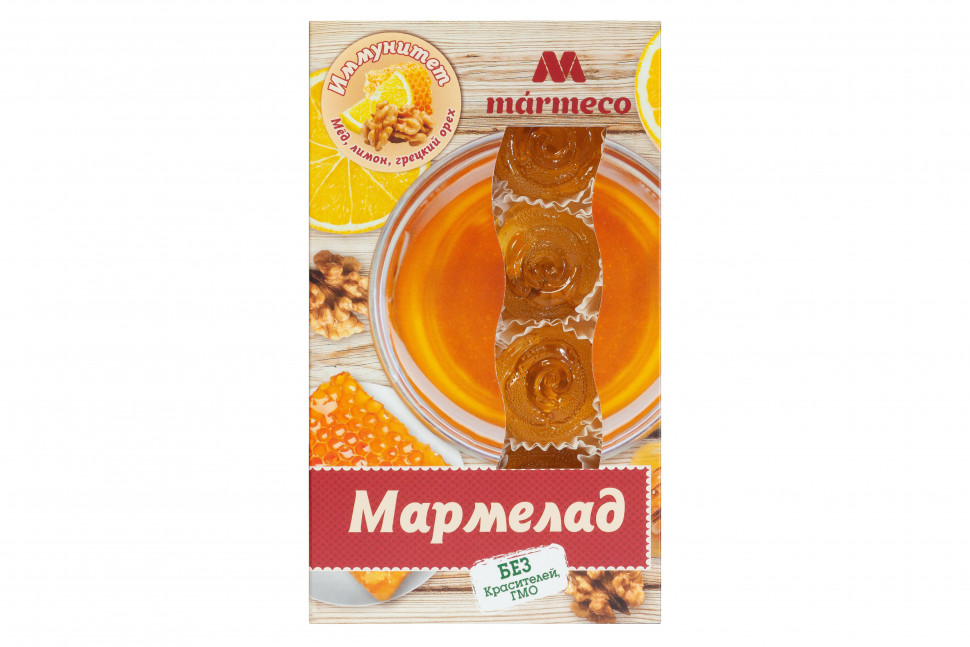  Мармелад "Иммунитет"  Мёд, лимон, грецкий орех, 180г  в Ростове-на-Дону